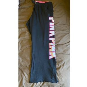 Black & pink VS Boyfriend sweats